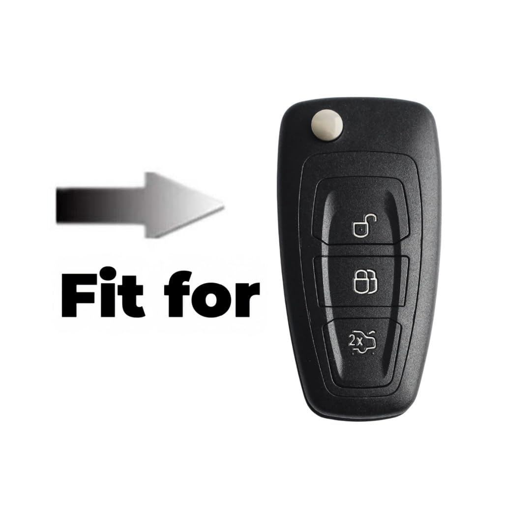 Funda Llave Seat Leon Funda De Silicona Para Llave Ford Fiesta/Focus - Rosa (TPU Antideslizante) Ford Focus Mk2