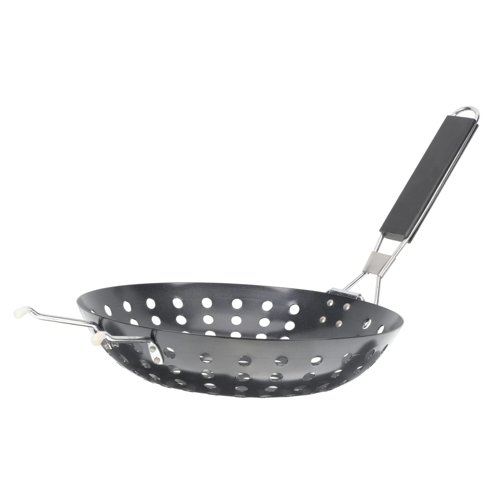 BESPORTBLE Nonstick Grill Plate Holes Bbq Pan Metal Grill Supply for Steak Chicken Fish Vegetables