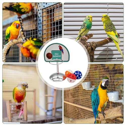 Juguete de estimulación para loros pequeños sin espacio 4