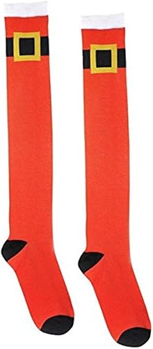 Amscan 392474 - Calcetines de Papá Noel 1 par