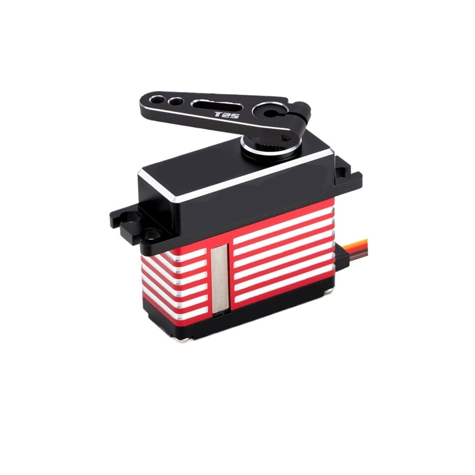 HCVYQMMJ 8.4v 18kg.Cm 45g 0.065s/60° Brushless Motor High Torque Servo Steel Gear All CNC Case Mid Size BLS(Servo With 24mm Arn)