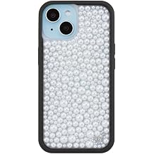Wildflower Cases - iPhone 15 Compatible - Pearl - White