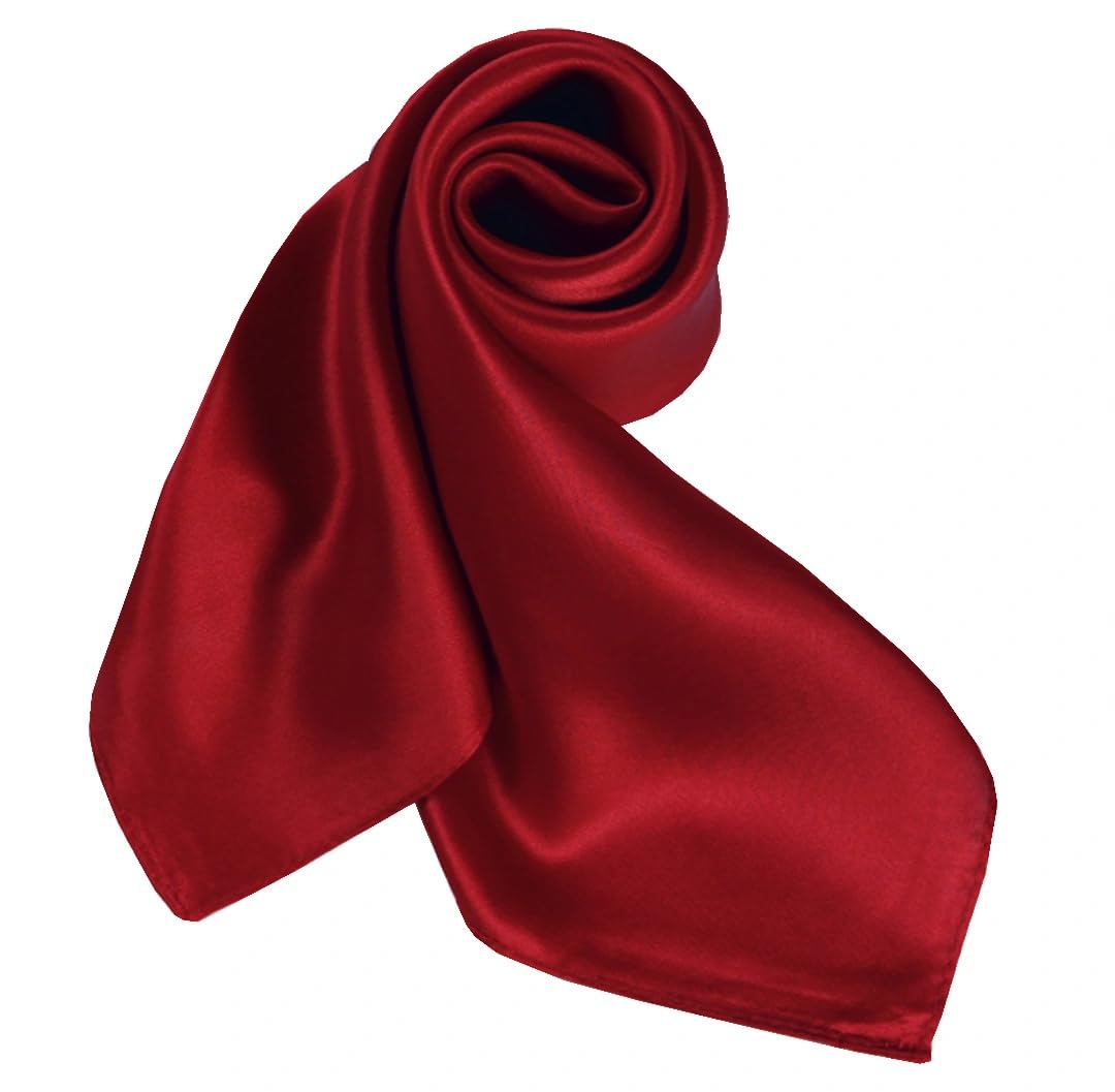 ANDANTINO Damen Schals Red-solid Color