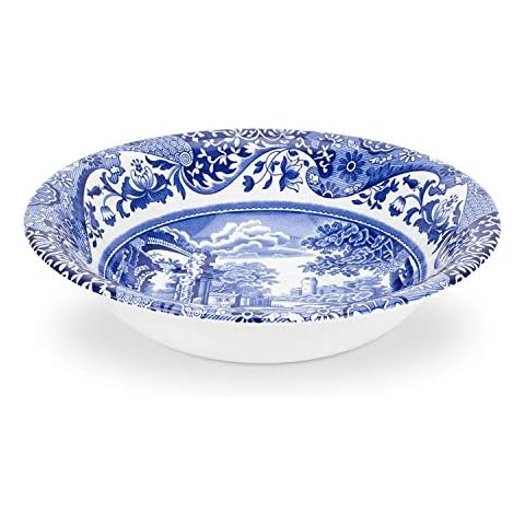 Spode Blue Italian Cereal Bowl 6 Inch Cover