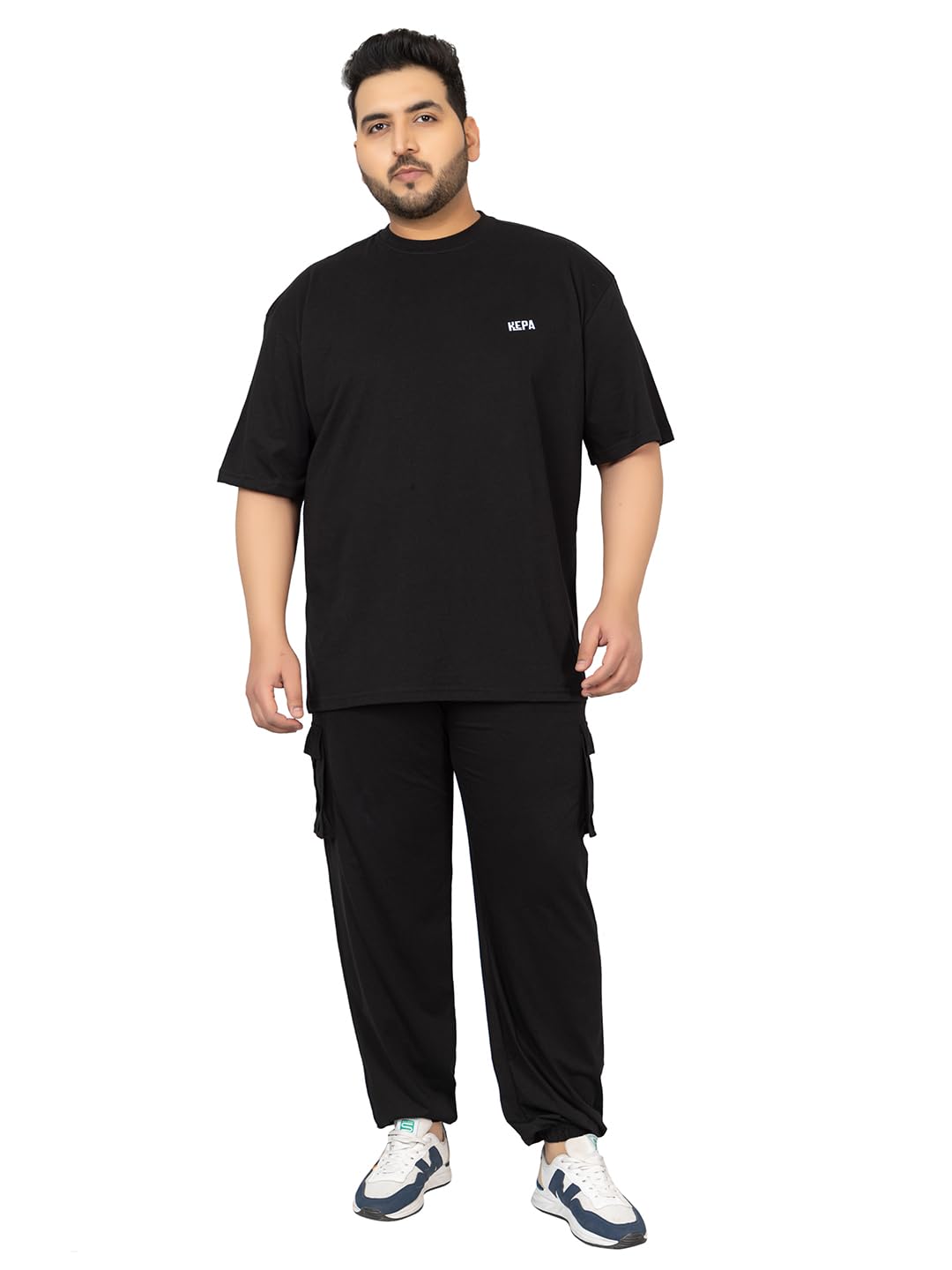 KEPA Coord Set for Men Full Pant | Stylish Track Suit for Men Summer - Gym Wear & Airport Outfit | Beach Wear & Casual Dress | Korean-Inspired Clothing Set