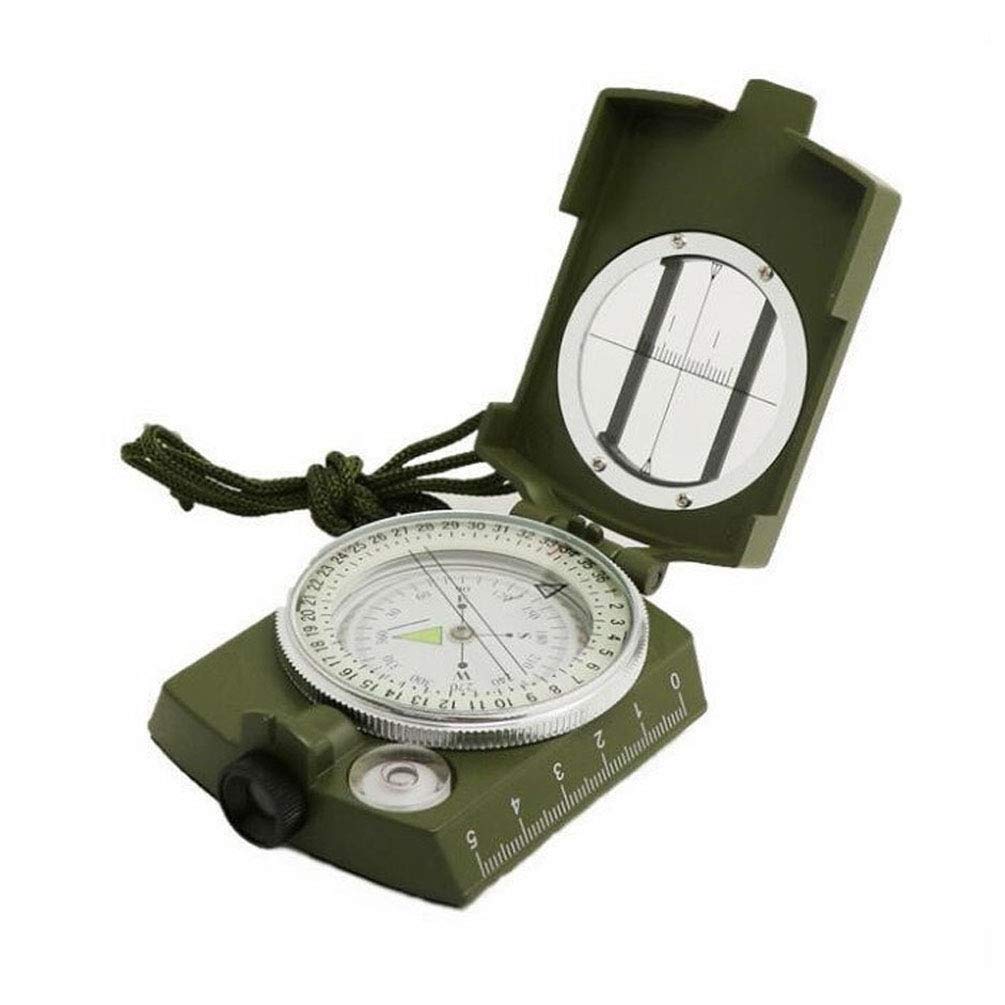 Beau Boussole Portable, Outils de Boussole de Navigation Extérieure avec Lanière et Guide D'utilisation, pour Le Camping Randonnée Pédestre Durable
