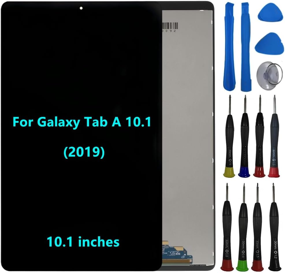 10.1" for Samsung Galaxy Tab A 10.1 2019 Screen Replacement Galaxy Tab A 10.1 2019 SM-T510 SM-T515 Display Touch Screen Digitizer Assembly with Repair Tool