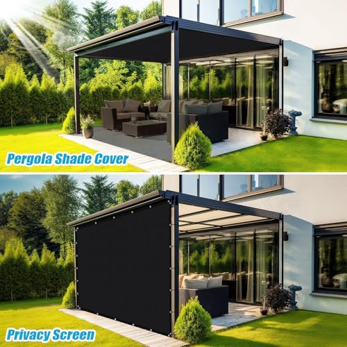 Pantalla de privacidad para patio Amagenix con 90% sombra 7