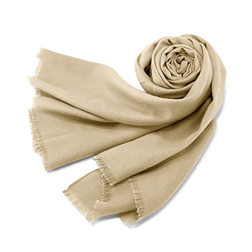 Oct17 Women Large Scarf Soft Cashmere Feel Pashmina warm Shawls Wraps Winter Fall