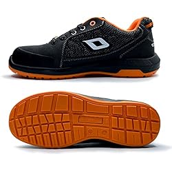 Zapatos Punta De Acero Caterpillar Precios OMP Meccanica Zapatillas Trabajo Seguridad S1P Pro Sport talla 41 gris naranja