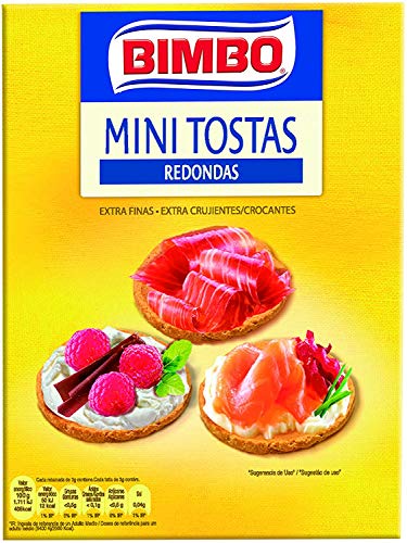 Bimbo Mini Tostas Redondas 100g