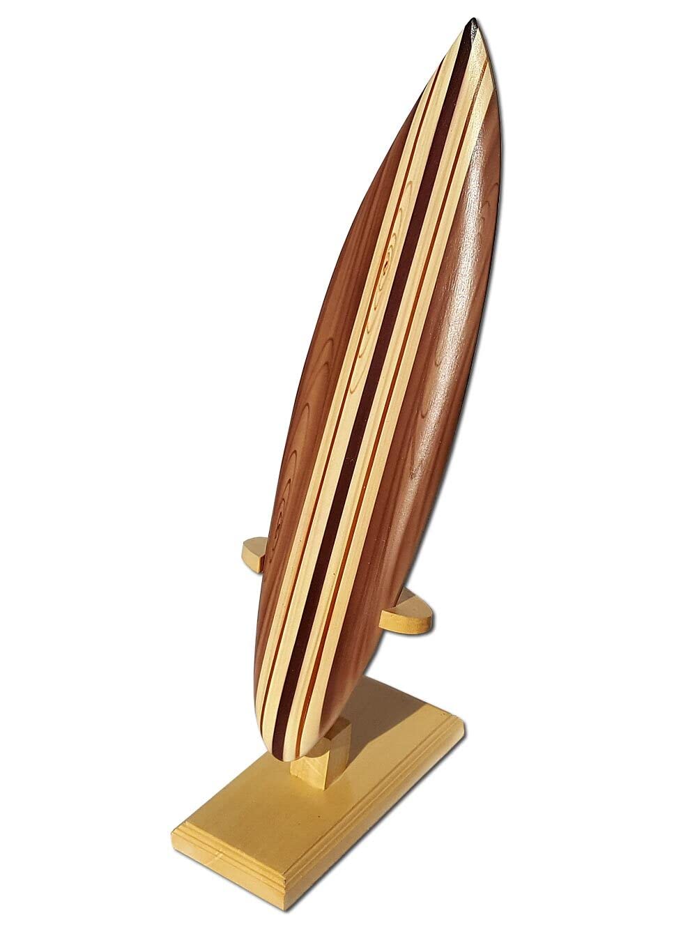 Planche de surf décorative en bois - 30 cm de long - Design aérographe - Surf - Surf - Surf - FBA 1864