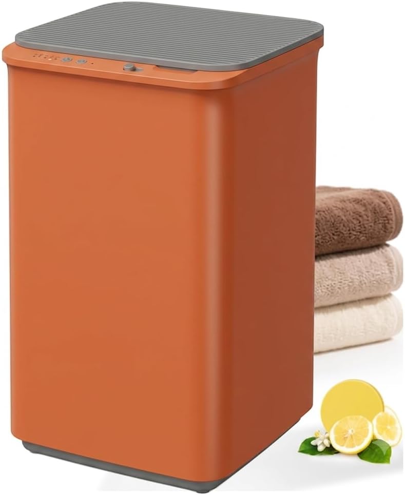 Tehanld 20L Towel Warmer for Bathroom, Orange