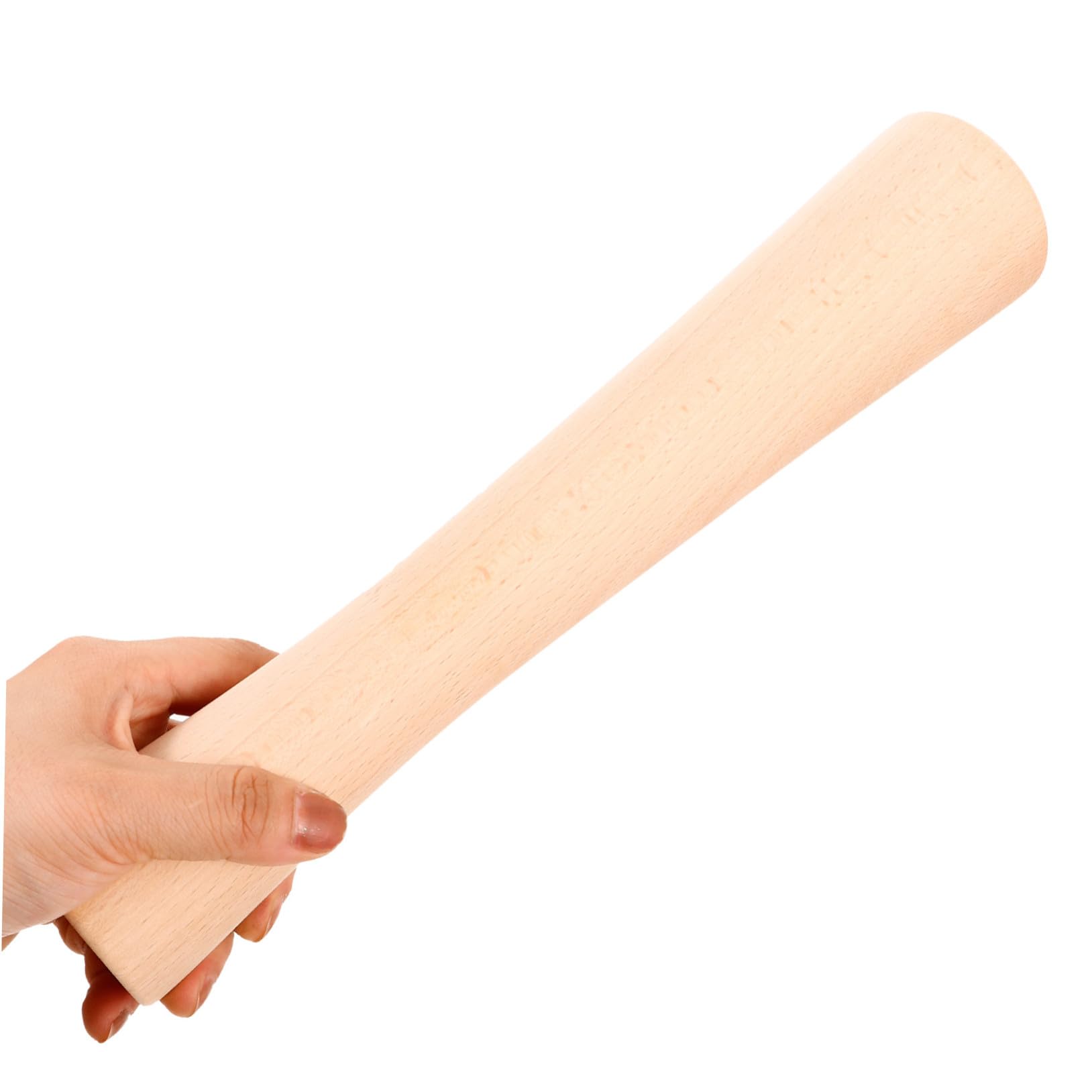 BESTYASH Pilon en bois ergonomique pour choucroute - Accessoire de fermentation stable avec poignée confortable - Presse-herbes durable pour légumes et fermentation des légumes à la maison