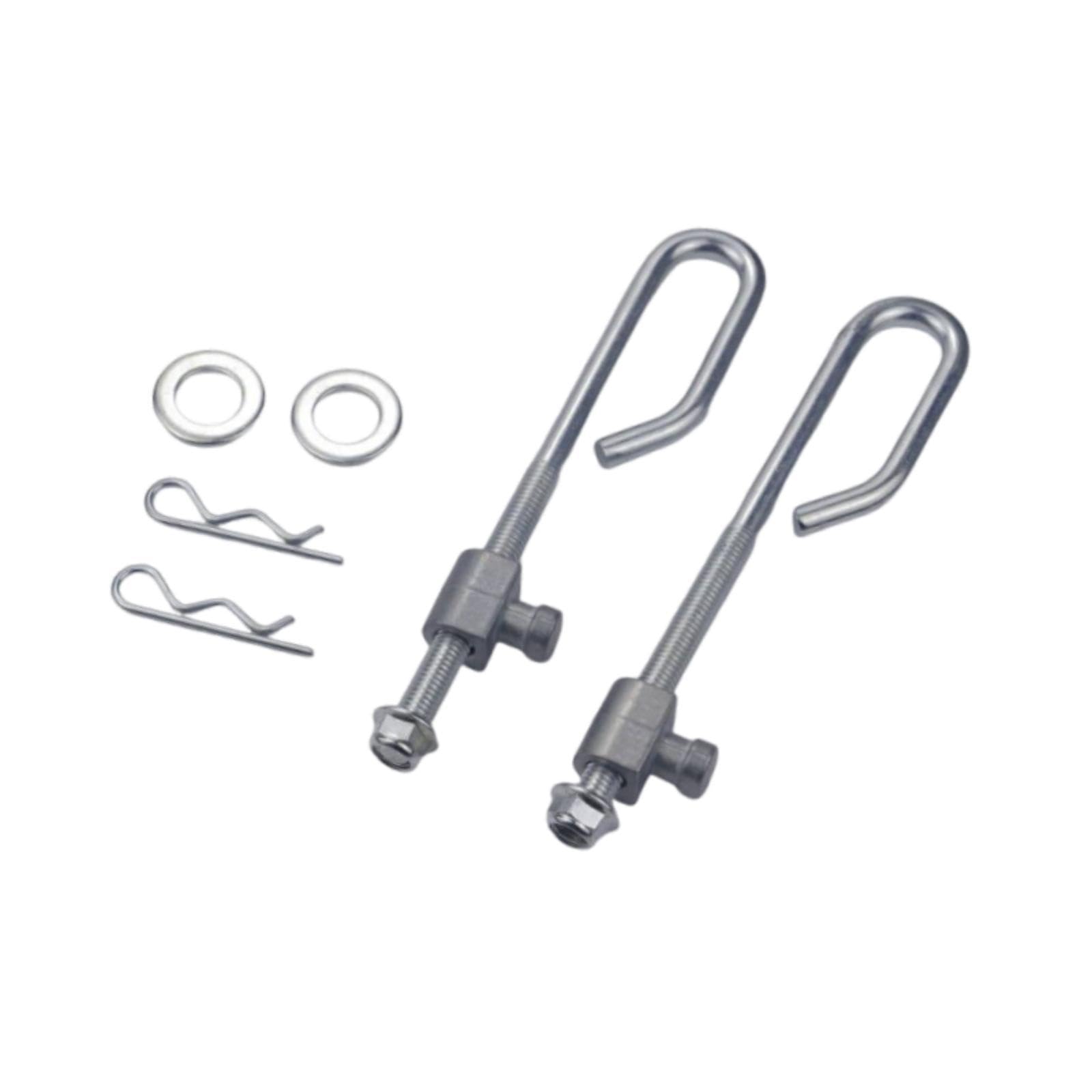 Kit de 2 Tiges de pour Le Relevage du Plateau de Coupe avec écrou de Blocage, Facile à Installer sur Les Tracteurs de Pelouse et Tondeuses