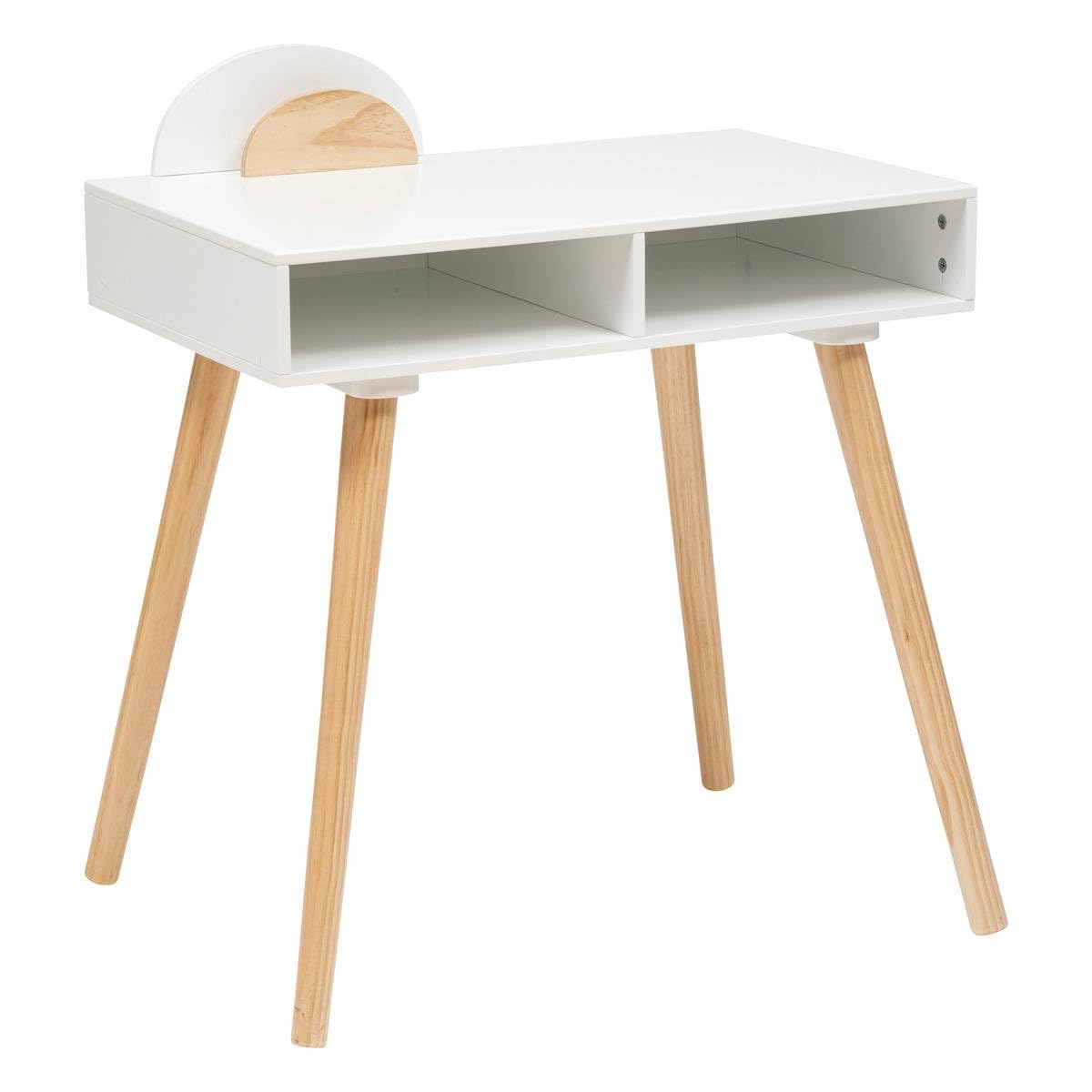 ATMOSPHERA CREATEUR D'INTERIEUR Escritorio Infantil en Madera Blanco