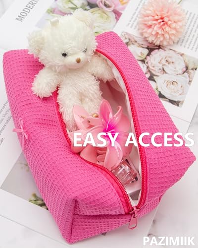 50% Off PAZIMIIK 2PCS Travel Makeup Bag Set - Soft Cosmetic Organizer - Image 2