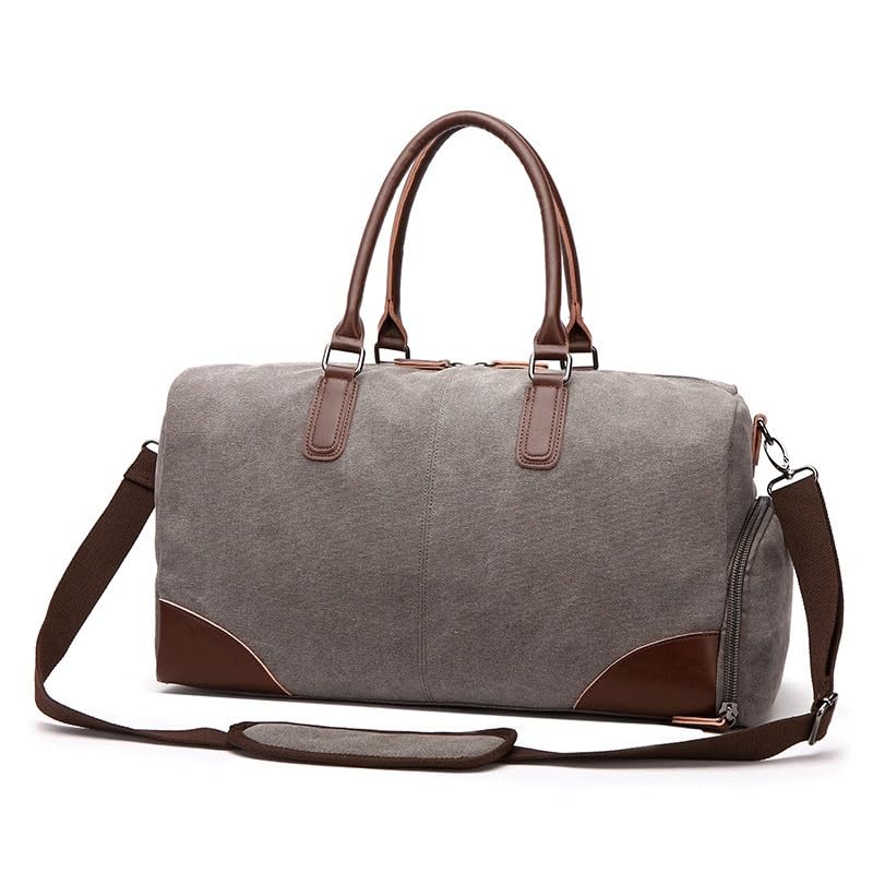Sac de fourre-tout en toile portable avec bac à chaussures pour loisirs de plein air et voyage