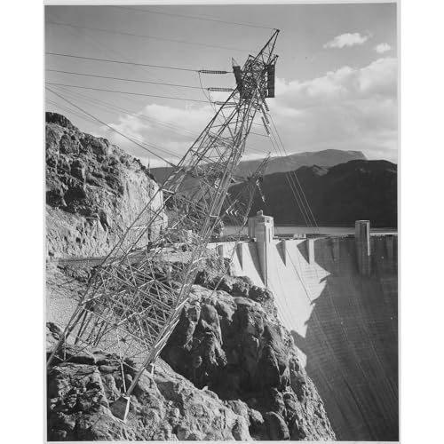 Impression giclée ARTICULOZY Adams Boulder Dam decoration murale salon grand format poster