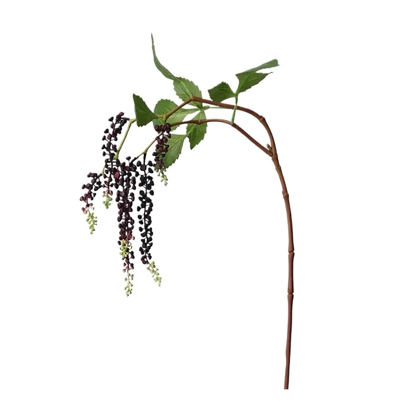 Casetlong 1pc Artificial Flower Hanging Green Plant Home Garden Decorative For Outdoor Balcony(Purple)
