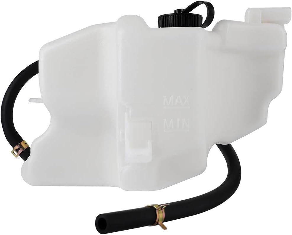 OCPTY Coolant Recovery Tank for Nissan Altima 2002-2006, for Nissan Maxima 2002-2008, Engine Coolant Reservoir Tank Replaces 603-614 [with cap]