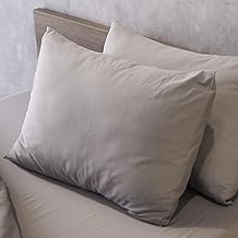 [Daily Collection] 100% Cotton Pillowcase Washable Wide Size (15.7 x 31.5 inches (40 x 80 cm) Gray Washable Pillow Cover Cotton 100 Mailing Service
