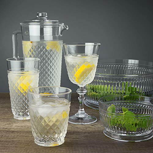 PG CCW Drinkware Collection - Premium Quality Super Clear Acrylic 20oz Plastic Water Tumblers - Set 4 - Thumbnail 5