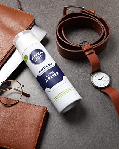 Nivea men mousse à raser peaux sensible 200ml - vue 7