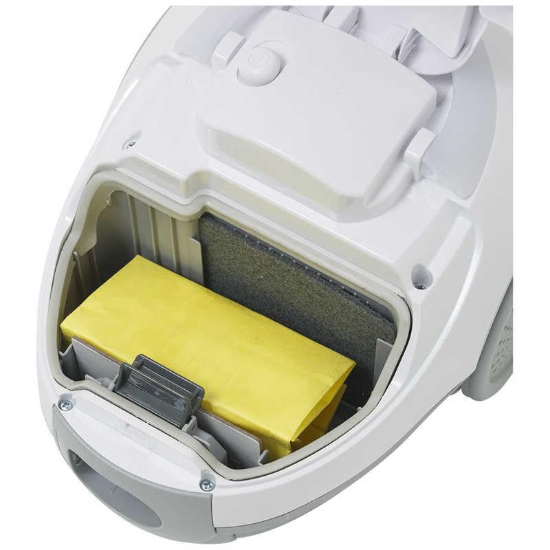 Amazon | 紙パック掃除機 (タービンヘッド水洗い可) CPA201BK-WH