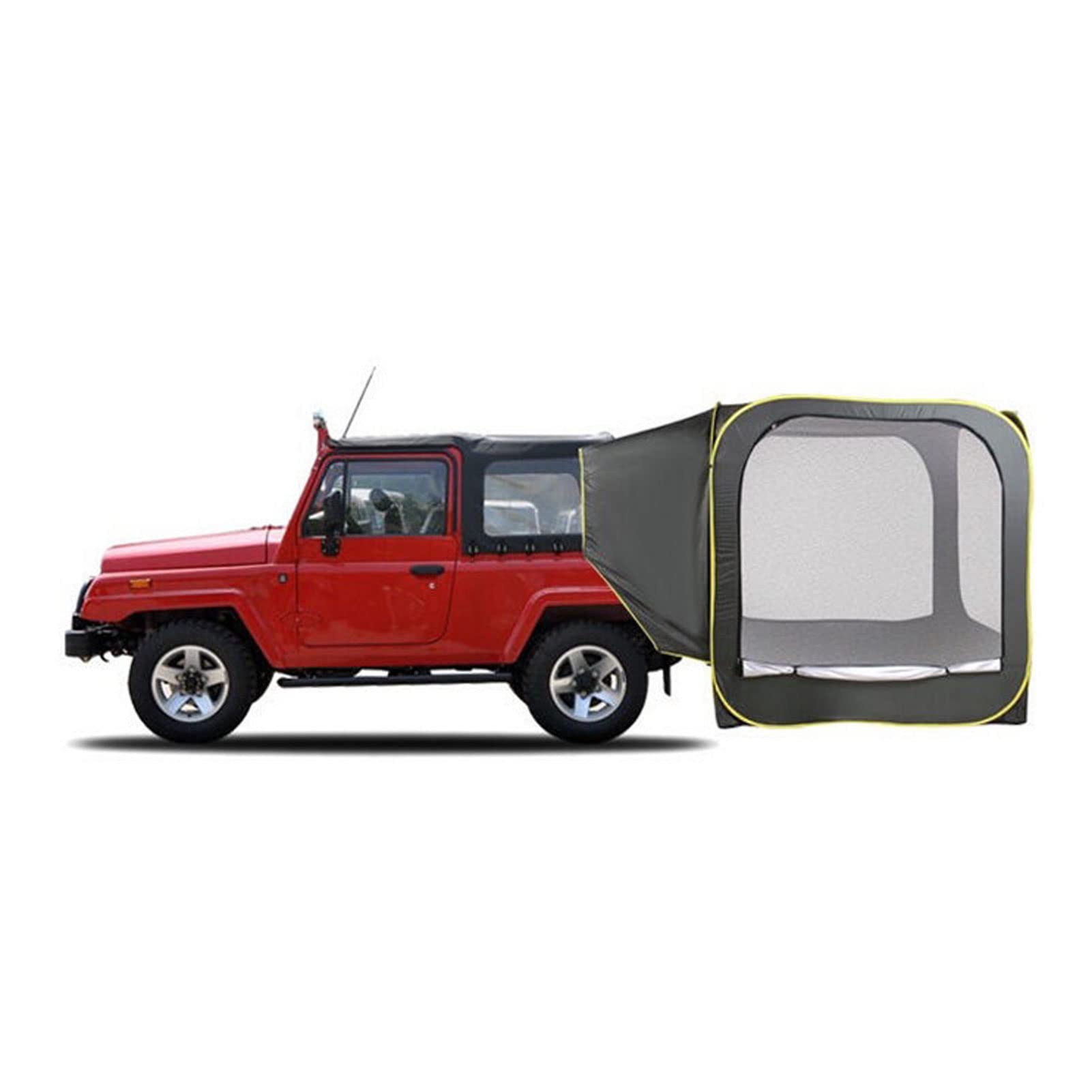 Kofferraumzelt, freistehende Automarkise, regenfestes Auto-Heckerweiterungszelt, Strand-SUV-Camping-Outdoor-LKW-Zelte für Camping-Autozeltabdeckung