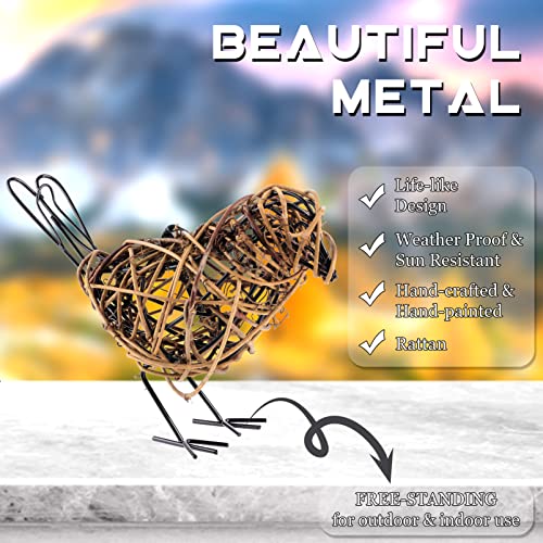 Set-of-3-Handmade-Bird-Statue-Home-DecorMetal-Bird-Figurine-Rustic-Table-Decor-Christmas-Ornament-Hanging-Metal-Bird-Decor-Woven-with-Brown-Natural-Rattan-for-Home-Decoration-Memo-Holder Set of 3 Handmade Bird Statue Home DecorMetal Bird Figurine Rustic Table Decor Christmas Ornament Hanging Metal Bird Decor Woven with Brown Natural Rattan for Home Decoration Memo Holder