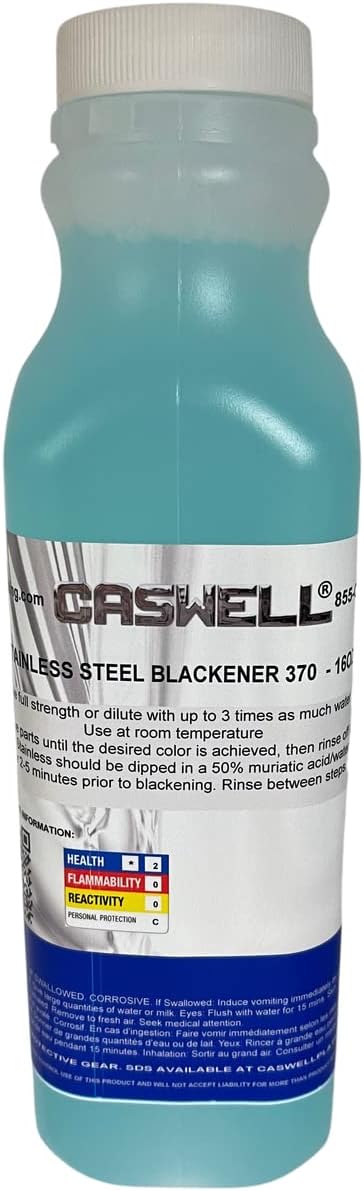 Caswell Stainless Steel Blackener 370-16OZ