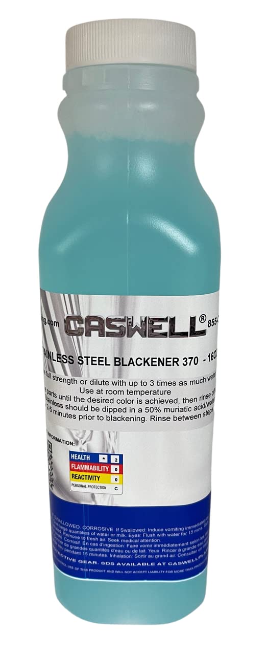 Caswell Stainless Steel Blackener 370-16OZ