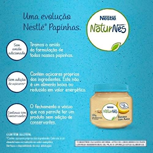 Papinha, Banana com Aveia, Nestlé, 120g