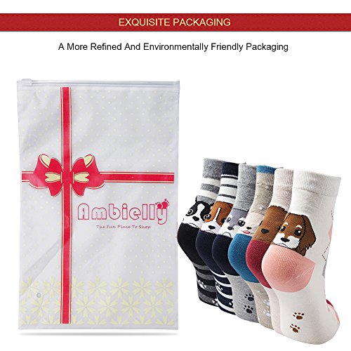 Image of Cute Animal Design Women's Socks Casual Cotton Crew Novelty Socks