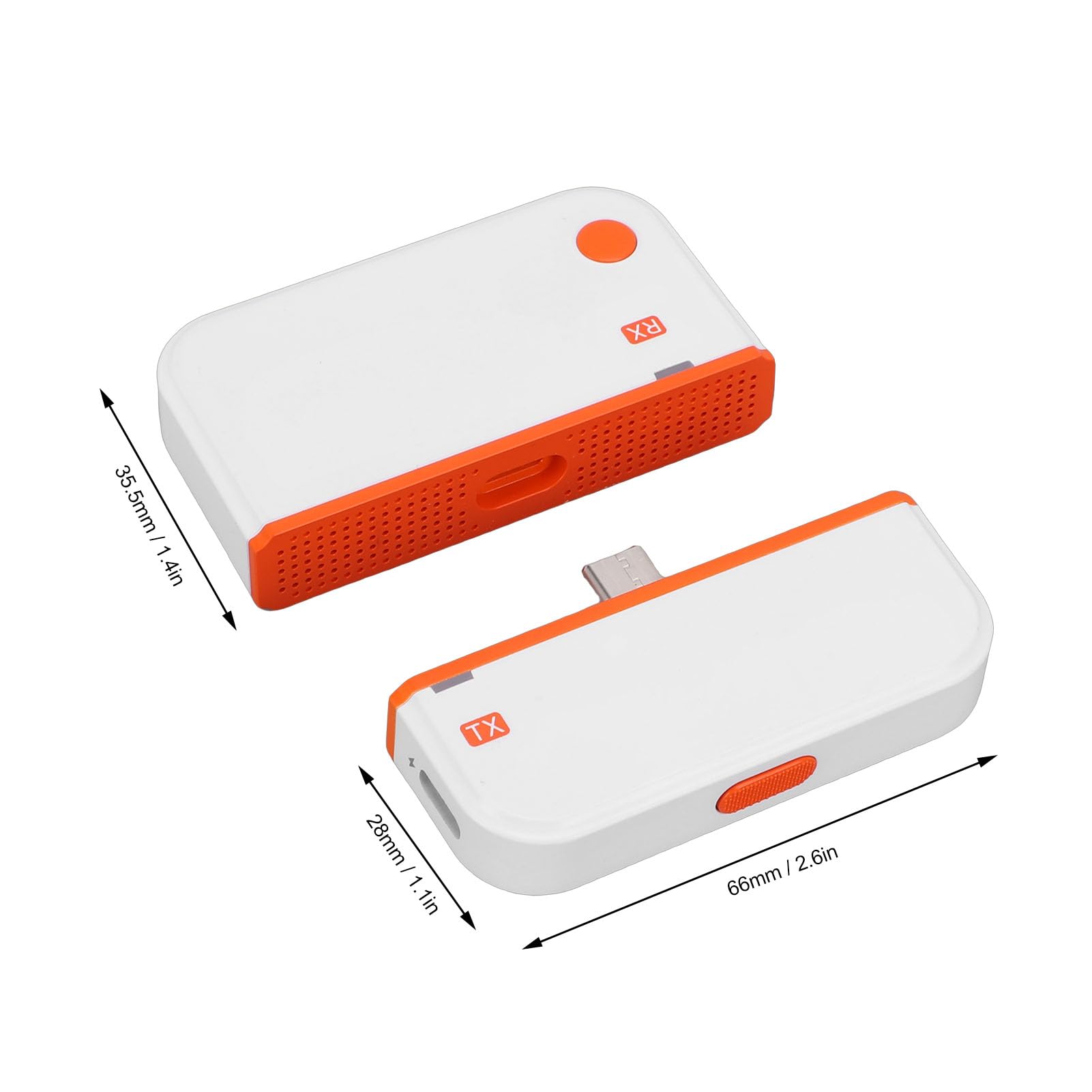 Elprico Trasmettitore e Ricevitore HDMI Wireless, Adattatore Display Wireless per Streaming 1080P 60Hz 5G per Smartphone Laptop Proiettori