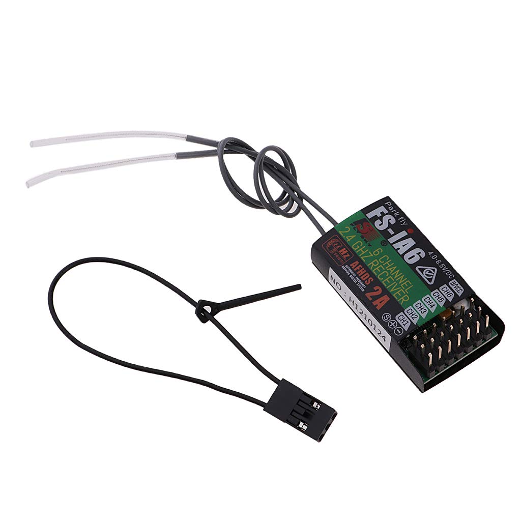 Receptor AFHDS de 6 Canales FS-iA6 para Piezas de Cuadricóptero Flysky FS-GT2B