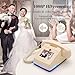 UKBW Video Audio Guest Book Phone, 1080P Video GuestBook Wedding Phone, 32G SD Card Customized Video Audio Guest Book Alternatives with Lens Recording for Birthday Party Anniversary Engagement