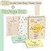 MPFY- Baby Advice Cards for Baby Shower, 100 Pack, Baby Prediction Cards for Shower, Advice Cards Baby Shower, Baby Shower Advice Cards for Parents to Be, Mother's Day Gift