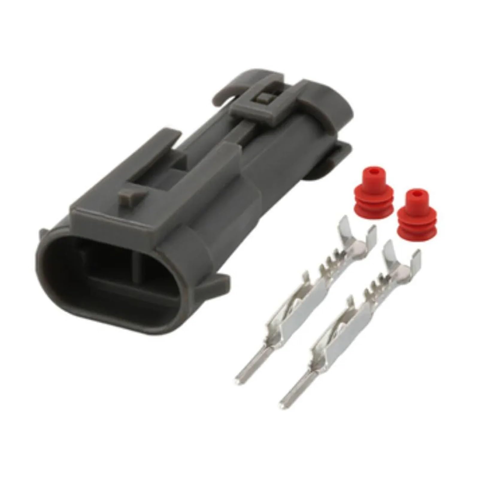 2-poliger 15339016/12162017 Steckverbinder/elektromagnetische Kupplung der Klimaanlage(Male,50 SETS)