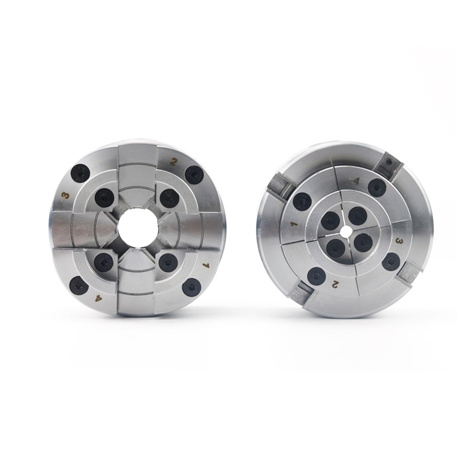 Mandril de carpintería de Alta precisión KP96 de 4 mordazas for Torno de Madera, Rosca de 4 Pulgadas y 100MM, M33 x 3,5, M30 x 3,5, M40 x 2, sujeción de 8-60MM(KP96C)