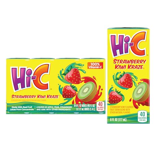 HI-C Strawberry Kiwi Kraze 6oz 8pk