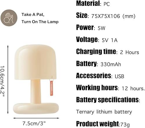 Miniatura 6 de Mini luz nocturna de puesta de sol, atmósfera romántica, lámpara de mesa de noche, luz de mesa de comedor, decoración de lámpara de mesa para