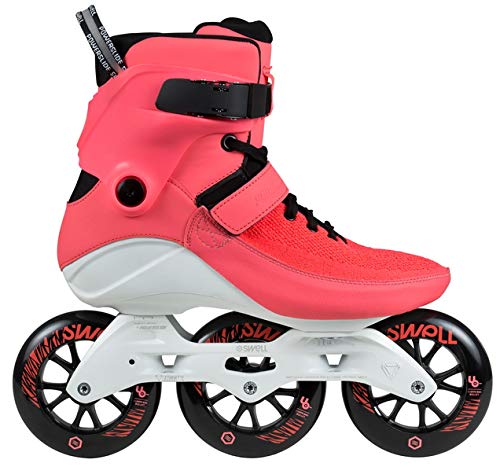 Powerslide Swell 110mm Trinity Bright Crimson 3 Wheel Inline Fitness Speed Skate (EU 42 / US 8)