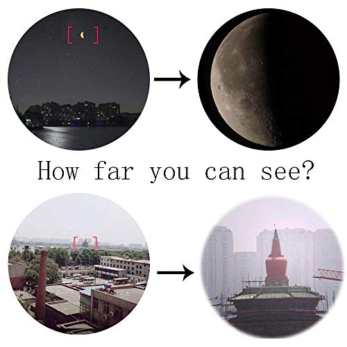 Teleskop für Kinder, astronomisches Teleskop mit Zoom, 90 x HD, für den Außenbereich, Merkmak, pädagogisches Teleskop… – Bild 5