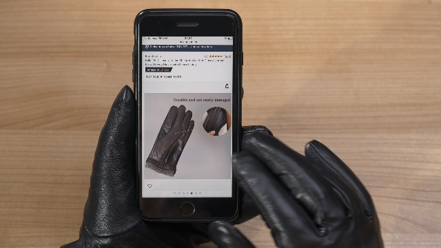 【かりん】Llife ETHIOPIAN SHEEP SKIN GLOVE Llife（ライフ）の「Llife ETHIOPIAN SHEEP SKIN GLOVE（手袋）」 - WEAR