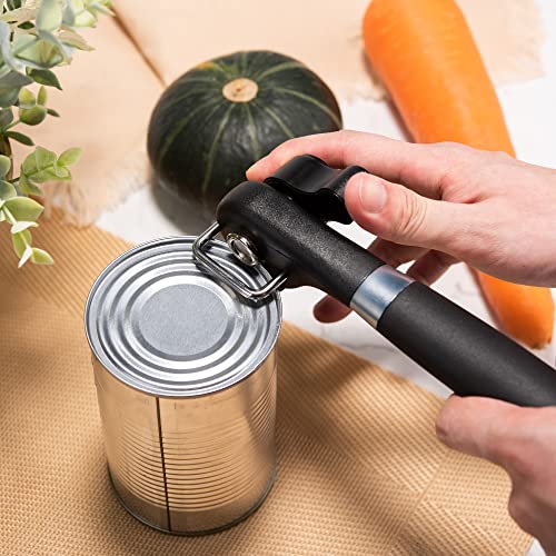 Can Opener Manual | Effortlessly Open Cans With Our Smooth Edge Manual Can Opener – Heavy Duty Can Opener With Soft Grip And Durable Stainless Steel Design #TOP4
