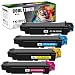 Produktbild Cool Toner Kompatibel Tonerkartusche als Ersatz für Kyocera TK5270 TK-5270K TK-5270 ECOSYS P6230cdn M6230cidn M6230cidnt M6630cidn TK-5270C TK-5270M TK-5270Y (Schwarz Cyan Gelb Magenta, 4er-Pack)