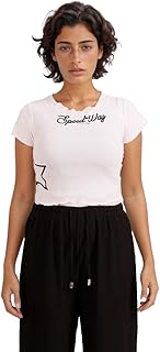 ريفين توب شرطي للنساء مع سكيبت باينت - ابيض عصري