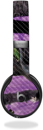 Miniatura 348 de MightySkins - Skin de fibra de carbono para cámara Blink XT para exteriores, chips dorados, acabado de fibra de carbono texturizado, protector